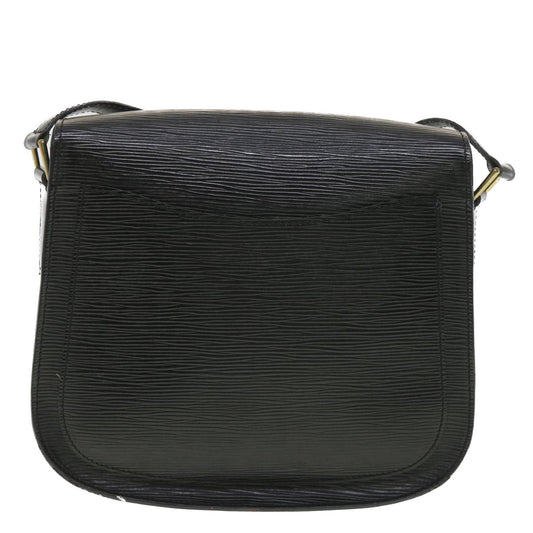 LOUIS VUITTON Epi Saint Cloud GM Shoulder Bag Black M52192 LV yk6131B