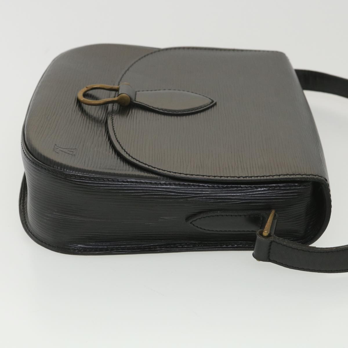 LOUIS VUITTON Epi Saint Cloud GM Shoulder Bag Black M52192 LV yk6132B