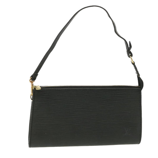 LOUIS VUITTON Epi Pochette Accessoires Accessory Pouch Black M52982 yk6156B