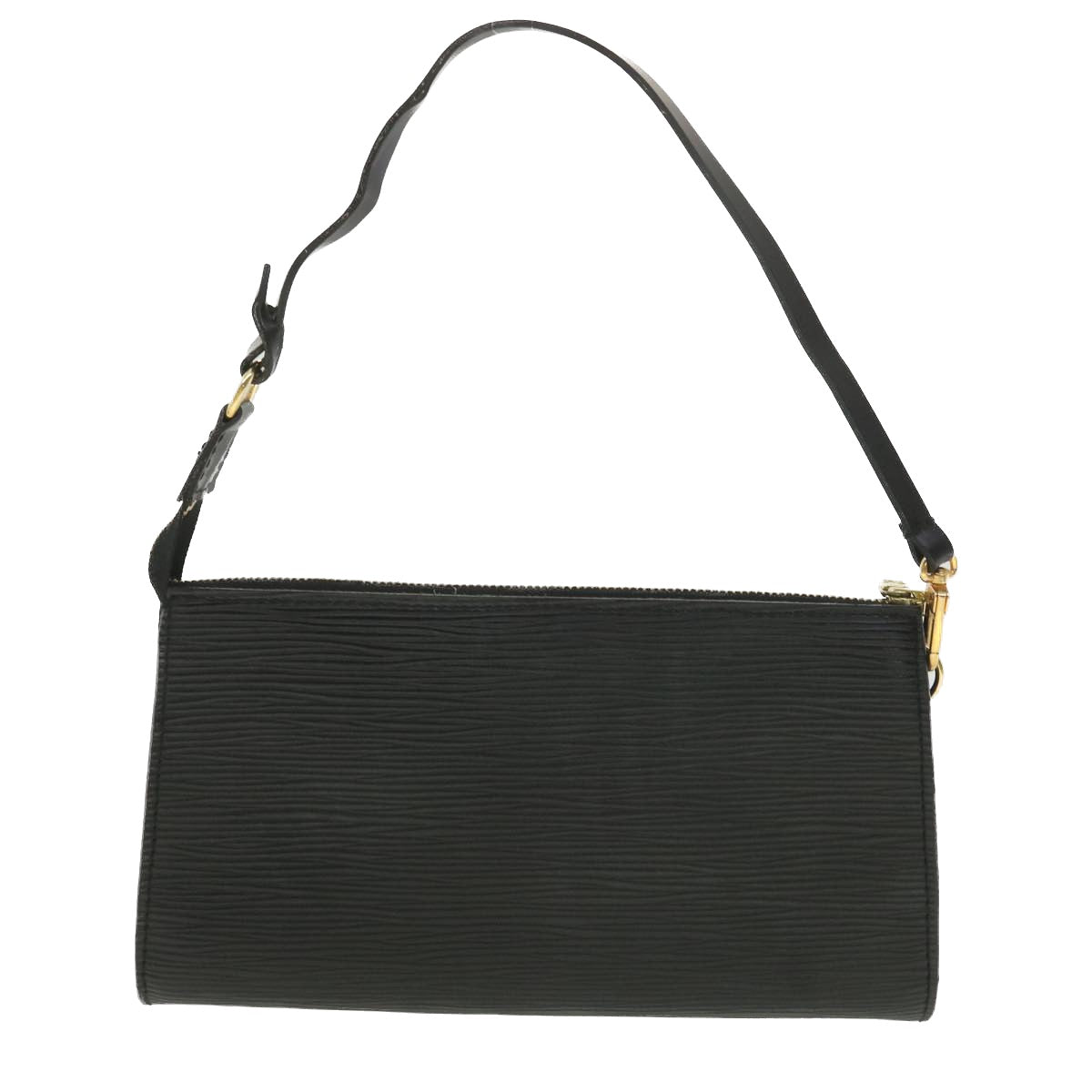 LOUIS VUITTON Epi Pochette Accessoires Accessory Pouch Black M52982 yk6156B