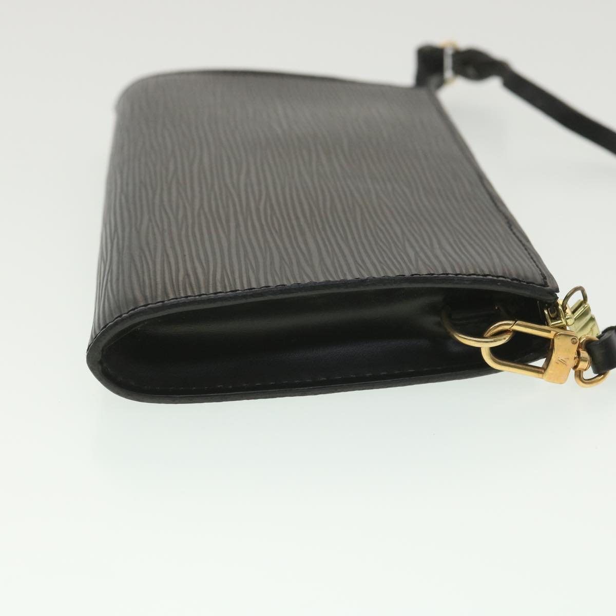LOUIS VUITTON Epi Pochette Accessoires Accessory Pouch Black M52982 yk6156B