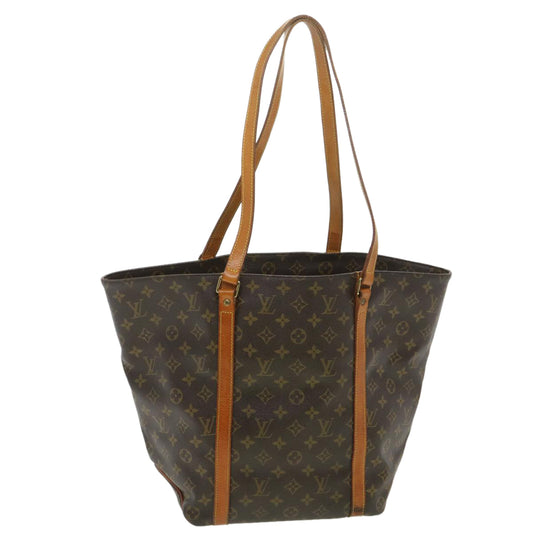 LOUIS VUITTON Monogram Sac Shopping Tote Bag M51108 LV yk6164B