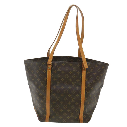 LOUIS VUITTON Monogram Sac Shopping Tote Bag M51108 LV yk6164B