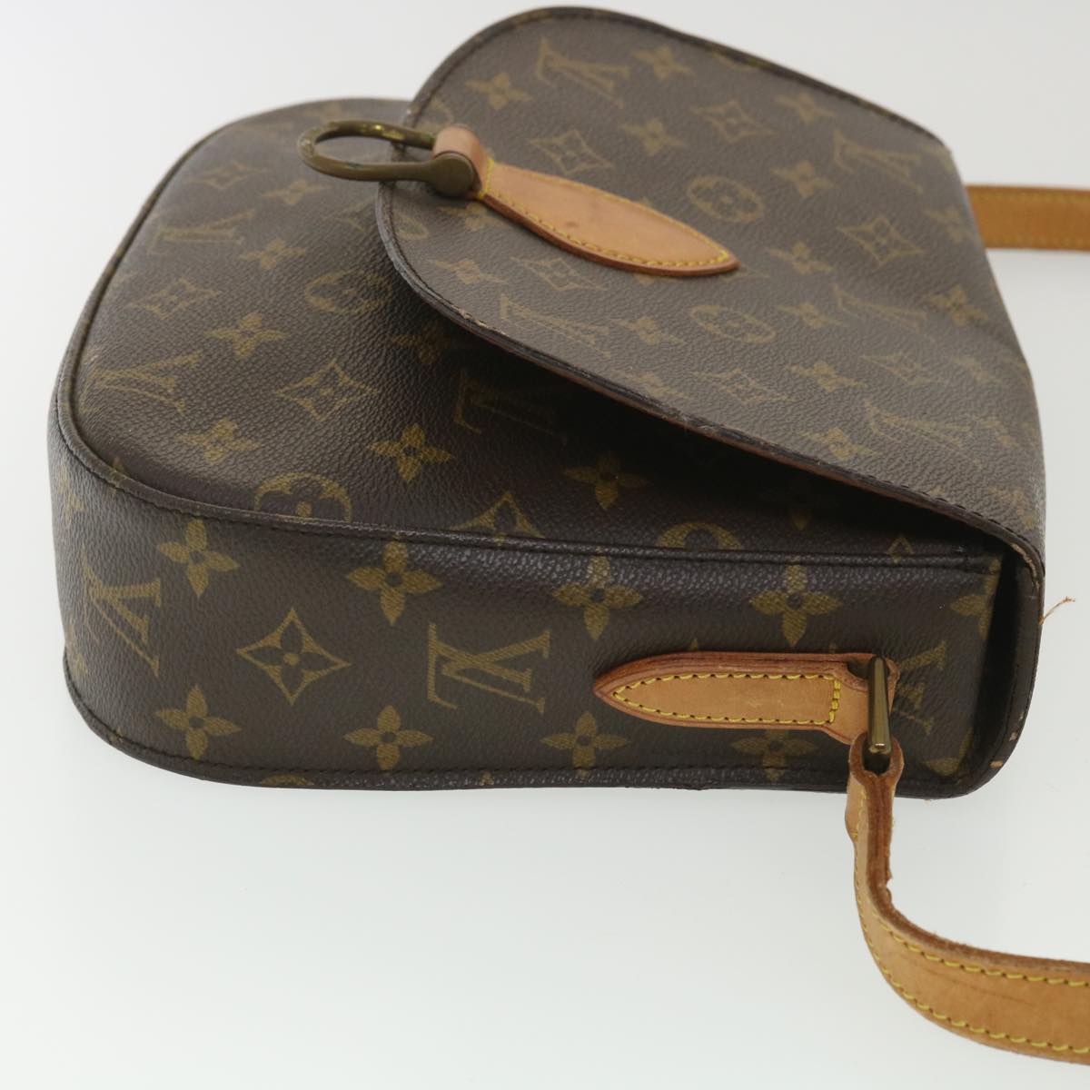 LOUIS VUITTON Monogram Saint Cloud GM Shoulder Bag M51242 LV yk6174B