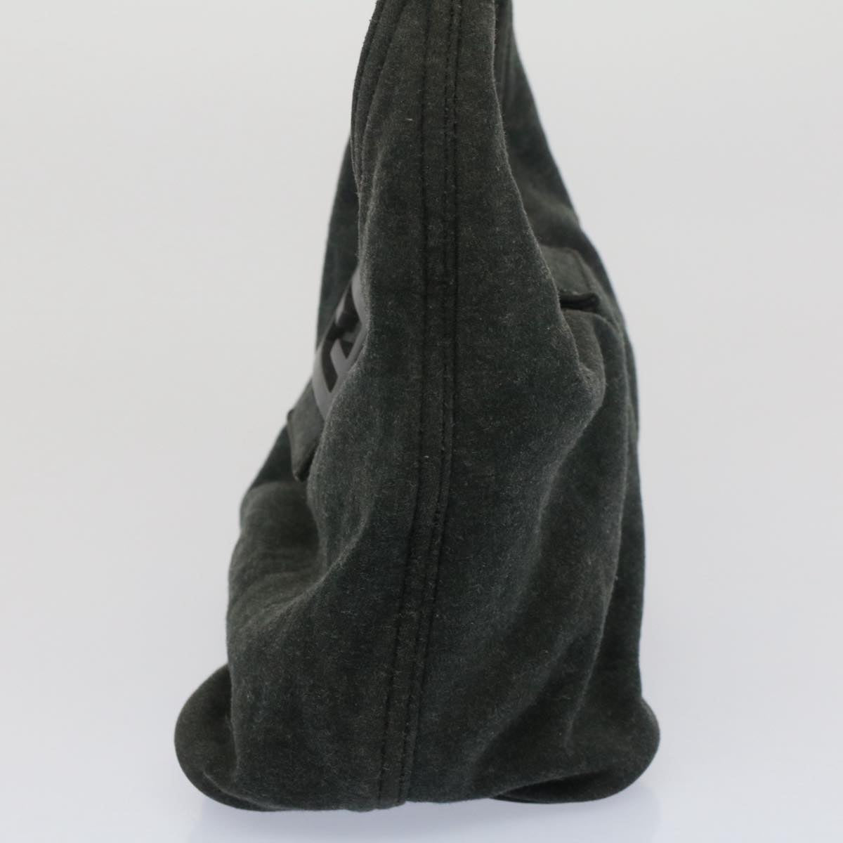 Luxury FendiMamma Baguette Shoulder Bag Cotton Gray 2354 26686 099yk8388B