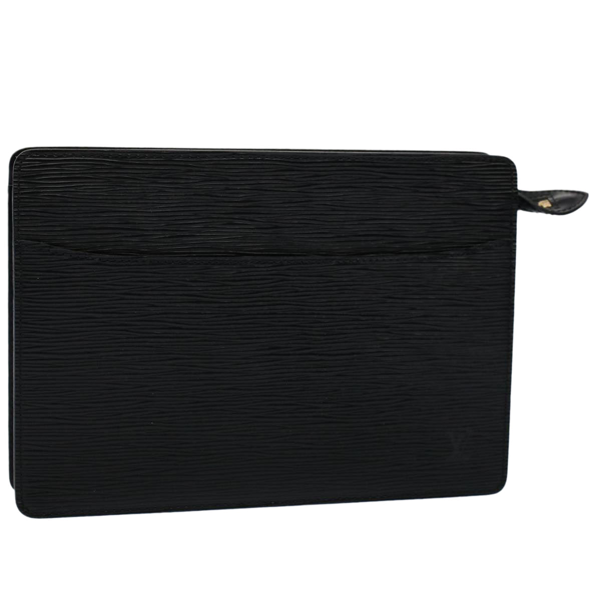 LOUIS VUITTON Epi Pochette Homme Clutch Bag Black M52522 LV yk8661