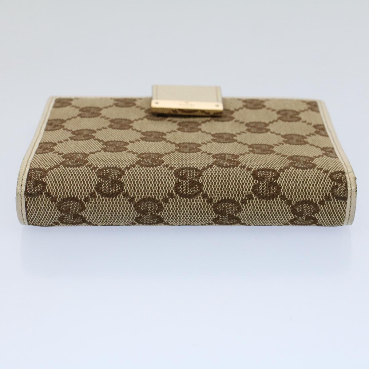 Luxury Gucci GG Canvas Day Planner Cover Beige 115240  8673