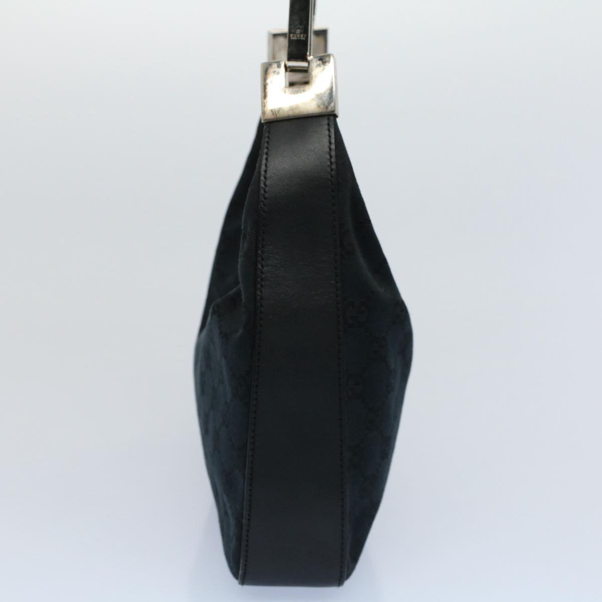Luxury Gucci GG Canvas Shoulder Bag Black 001 3812  8676