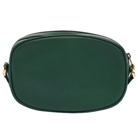 Luxury Gucci Shoulder Bag Leather Green 007 113 0115  8692