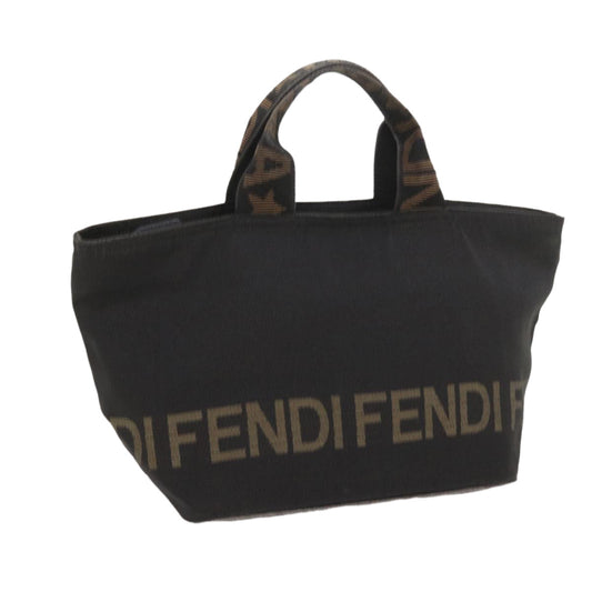 Luxury FendiHand Bag Canvas Blackyk9264