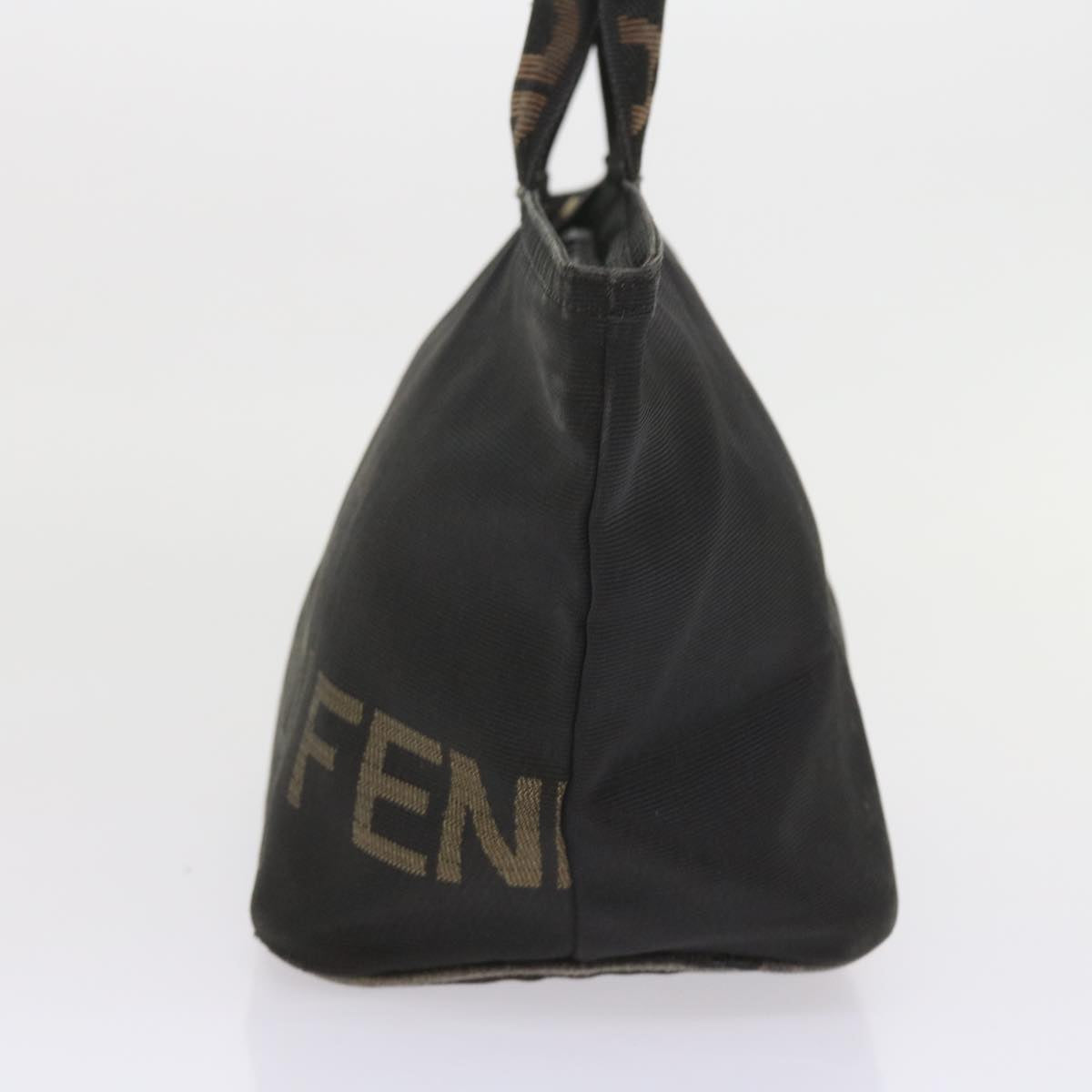 Luxury FendiHand Bag Canvas Blackyk9264
