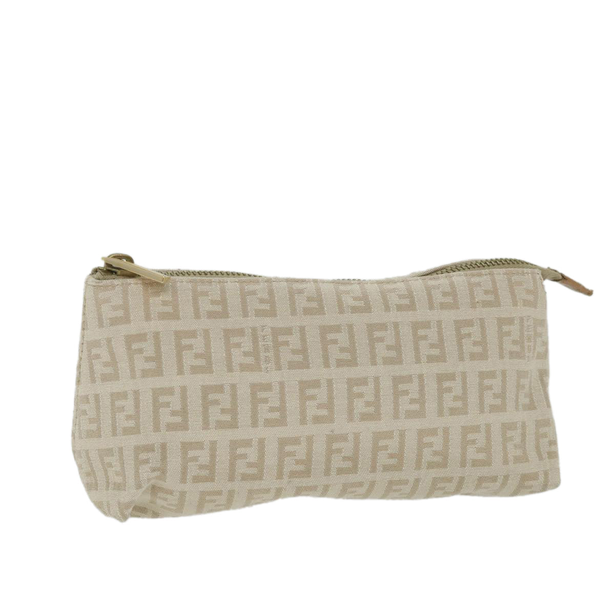 Luxury FendiZucchino Canvas Pouch Beigeyk9285