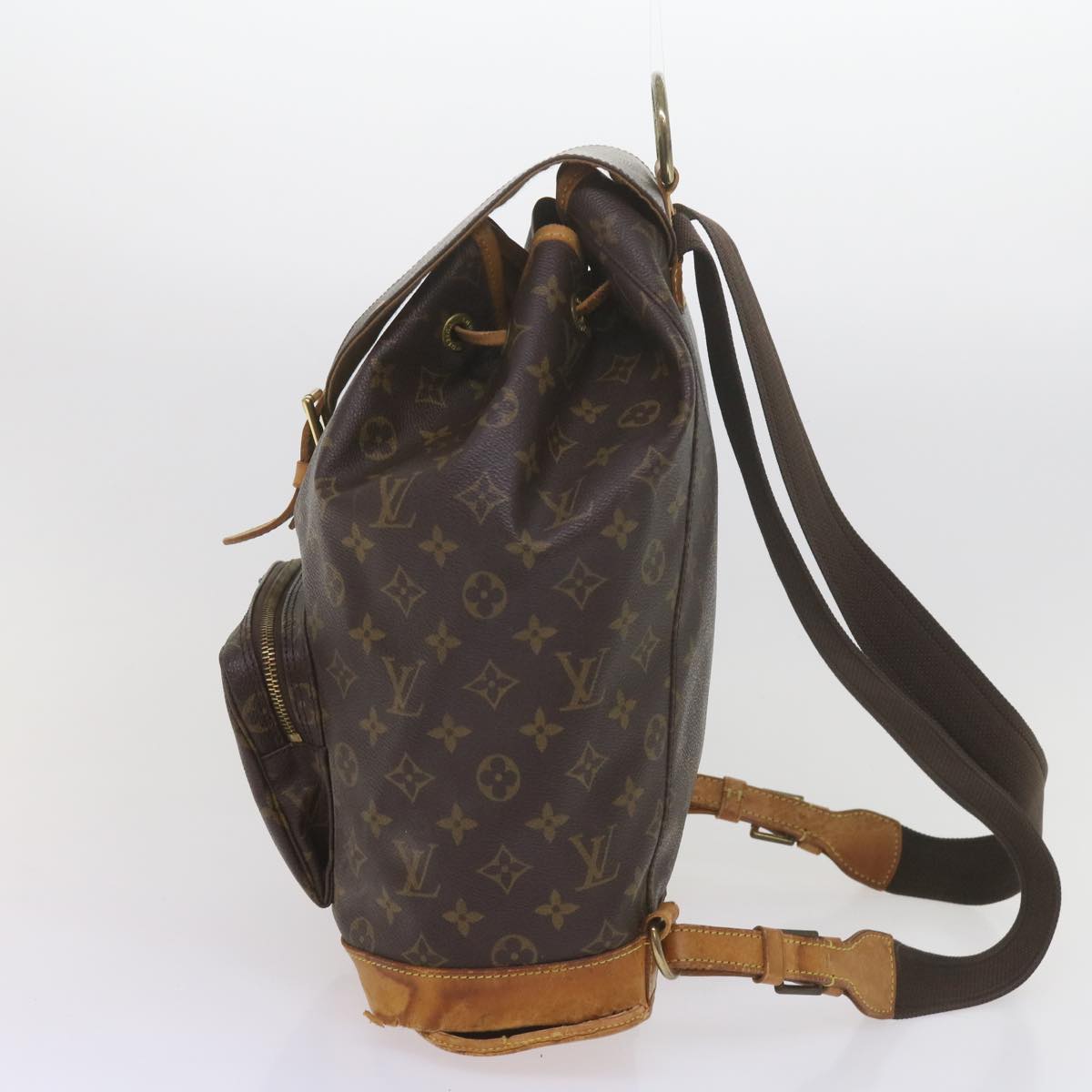 LOUIS VUITTON Monogram Montsouris GM Backpack M51135 LV yk9529