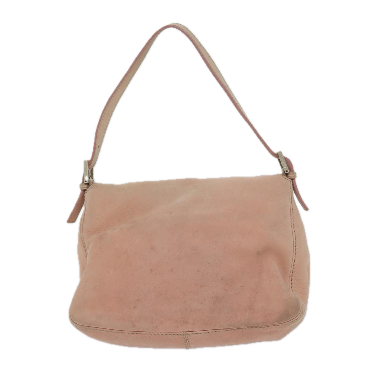Luxury FendiMamma Baguette Shoulder Bag Leather Pinkyk9735