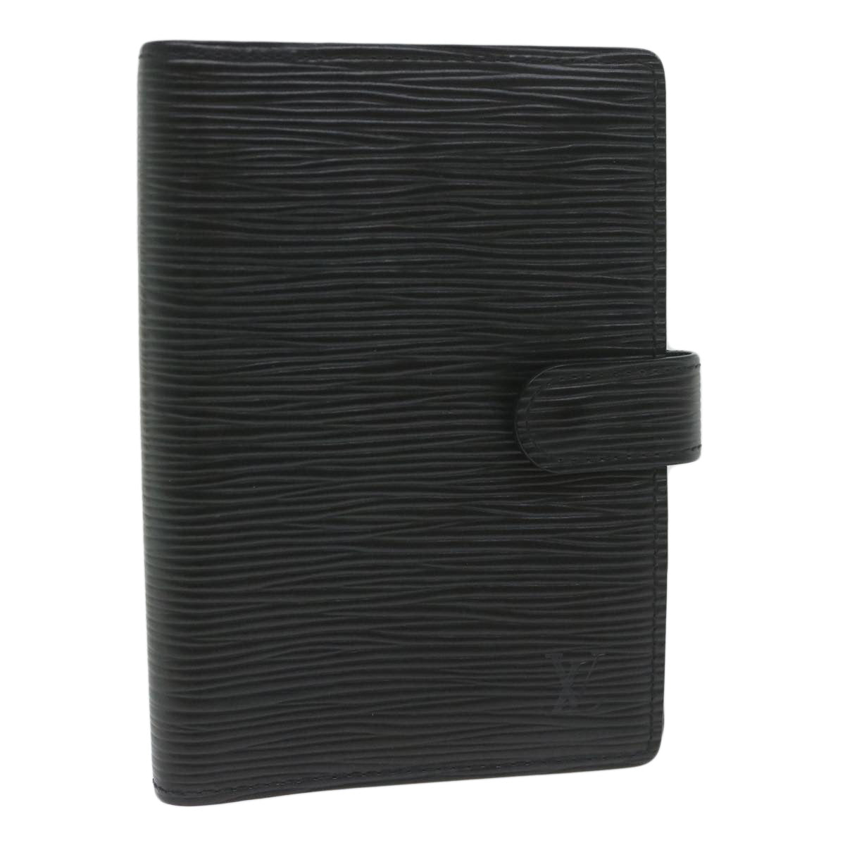 LOUIS VUITTON Epi Agenda PM Day Planner Cover Black R20052 LV yk9865