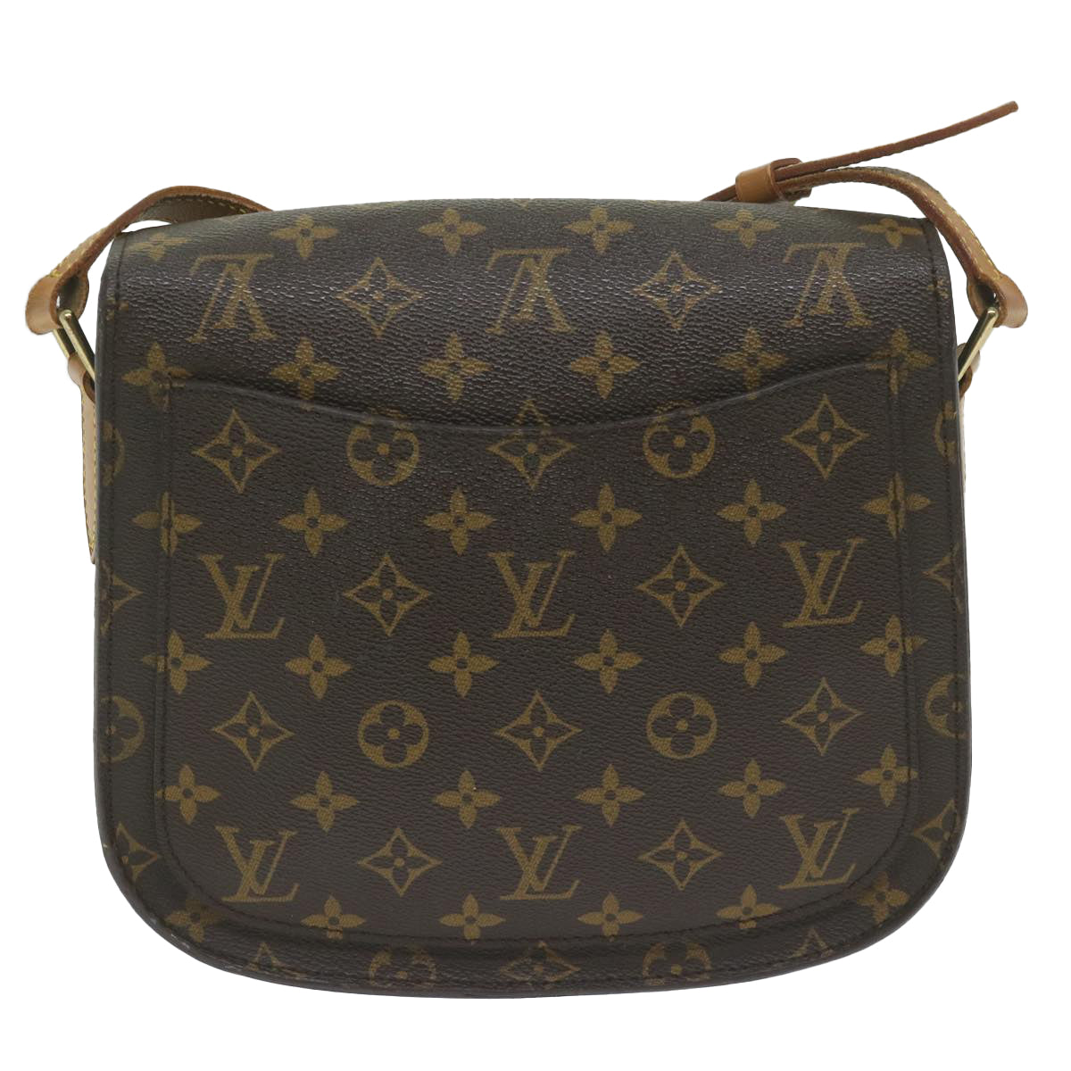 LOUIS VUITTON Monogram Saint Cloud GM Shoulder Bag M51242 LV yk9872