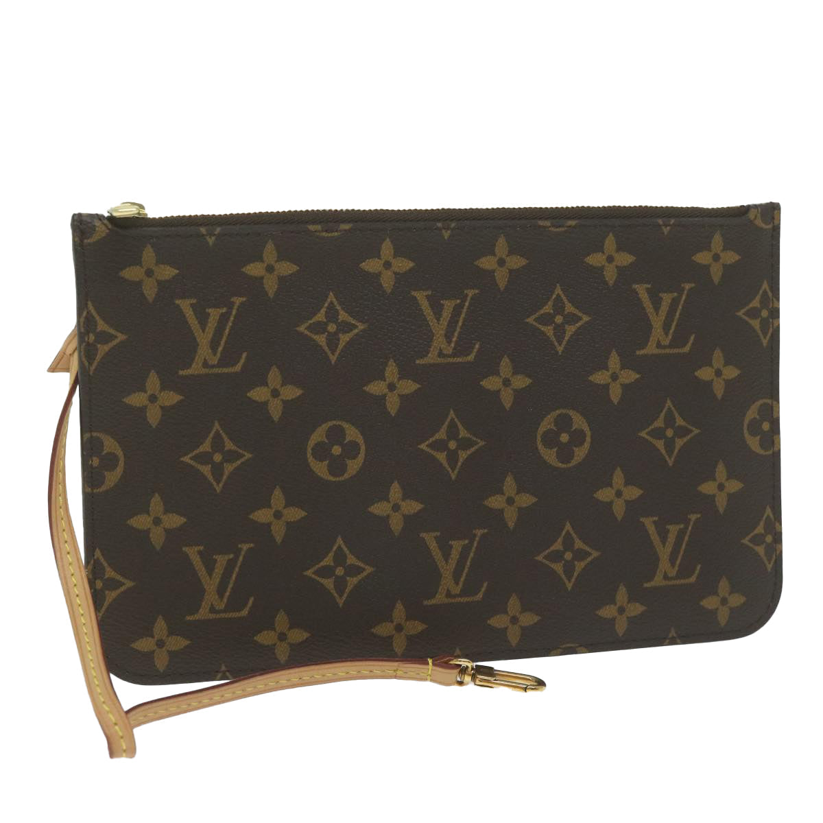 LOUIS VUITTON Monogram Neverfull MM Pouch Accessory Pouch LV yk9881