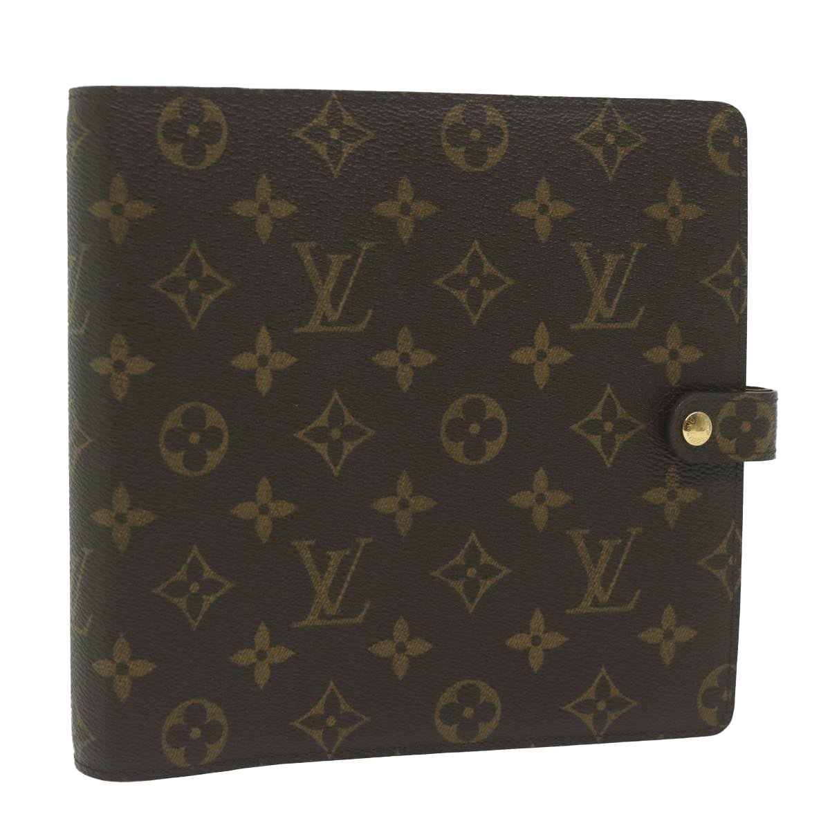 LOUIS VUITTON Monogram Agenda Scrap Book Day Planner Cover R20955 LV yk9884