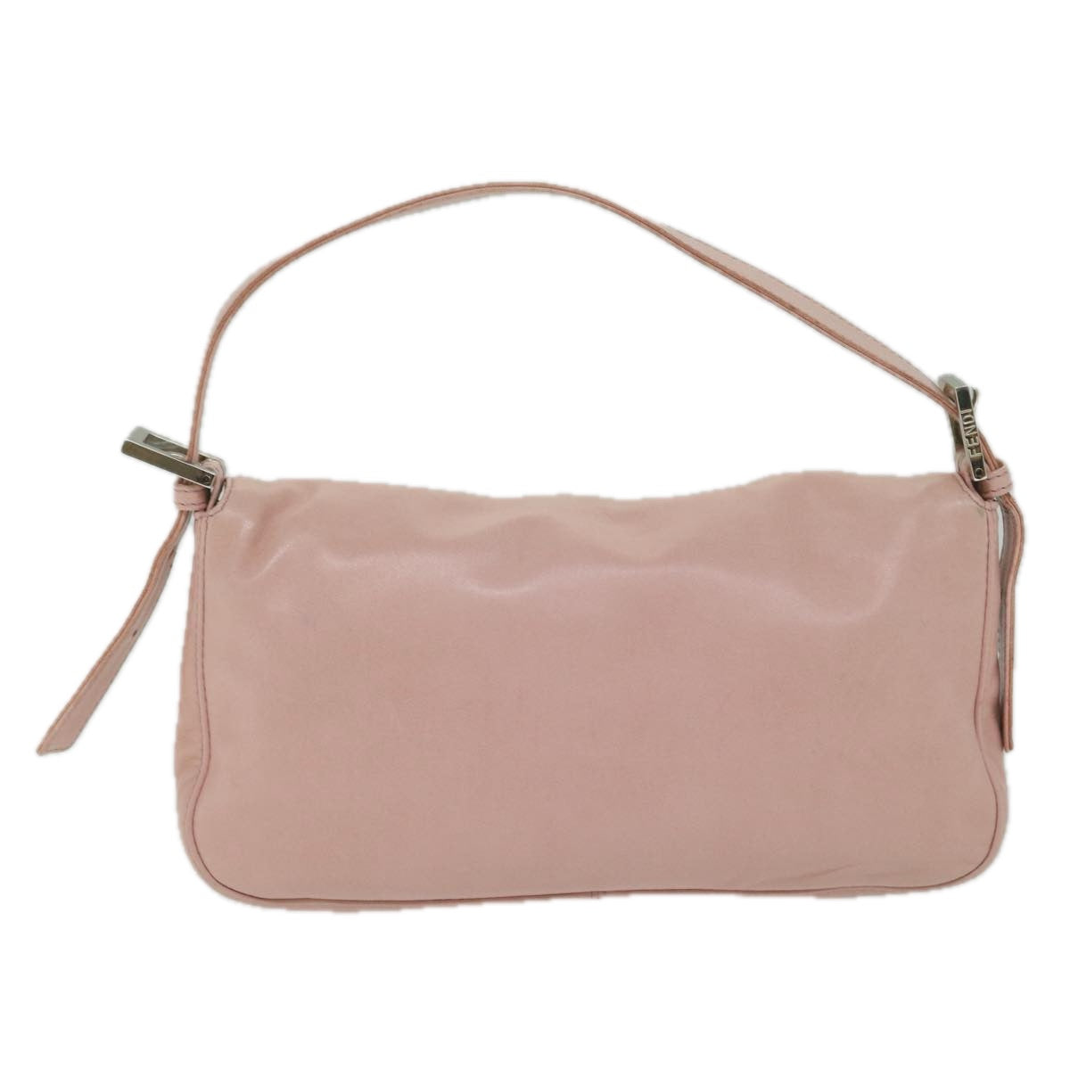 Luxury FendiMamma Baguette Shoulder Bag Leather Pink 2354 26424 008yk9887