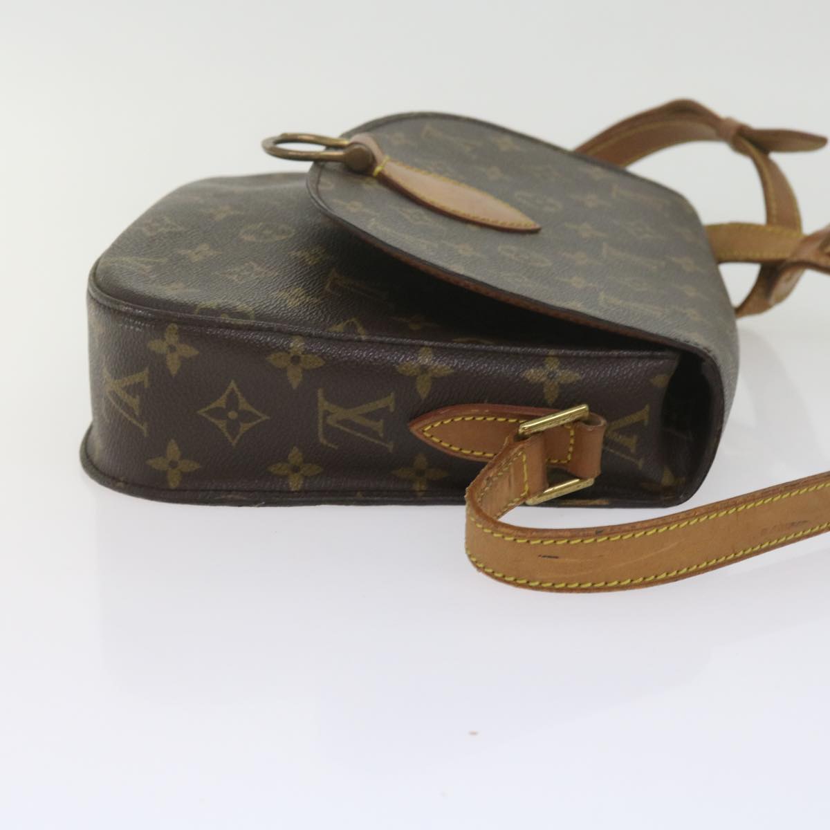 LOUIS VUITTON Monogram Saint Cloud GM Shoulder Bag M51242 LV yk9940