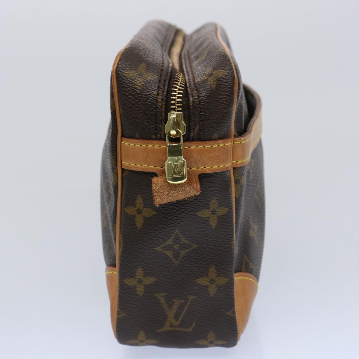 LOUIS VUITTON Monogram Compiegne 28 Clutch Bag M51845 LV yk9975