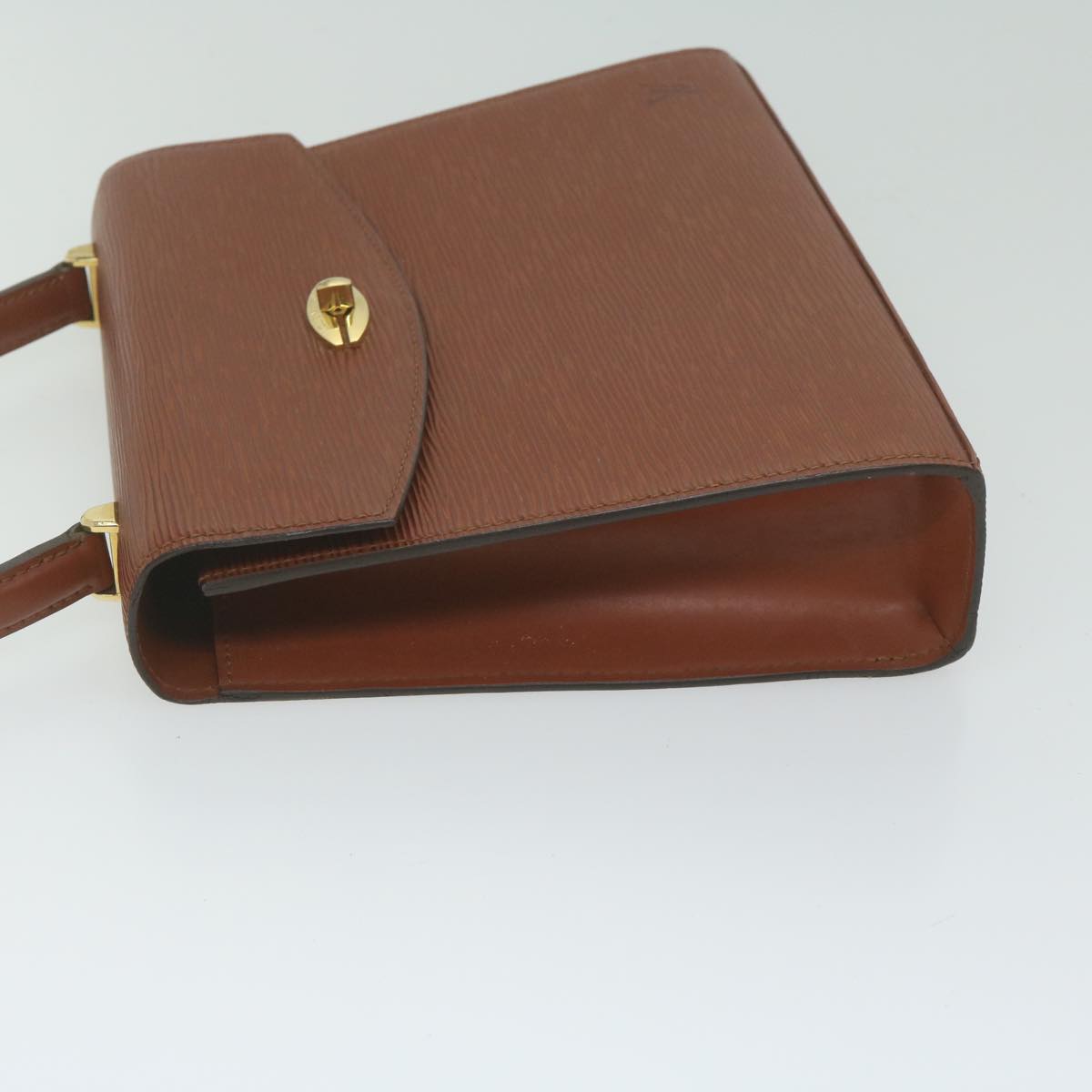 LOUIS VUITTON Epi Malesherbes Hand Bag Brown M52373 LV yk9997